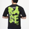 Over Size T-Shirt Black - Image 2