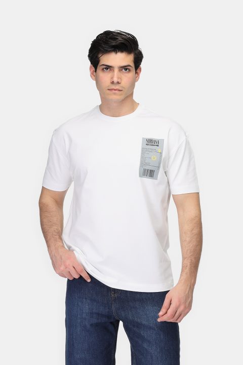 Over Size T-Shirt Off White