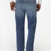 Slim Straight Fit Trousers Jeans Blue - Image 5