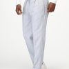 Regular Fit Classic Pants Light Blue - Image 3