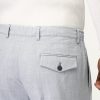 Regular Fit Classic Pants Light Blue - Image 4