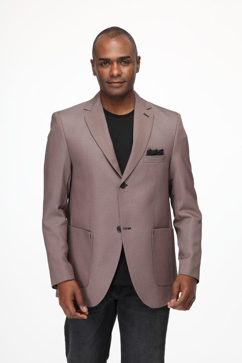 Regular Fit Blazer Dark Rose - Image 3