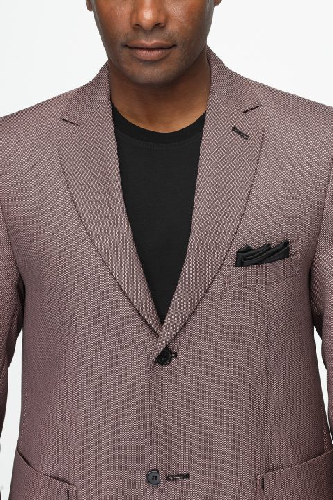 Regular Fit Blazer Dark Rose - Image 2