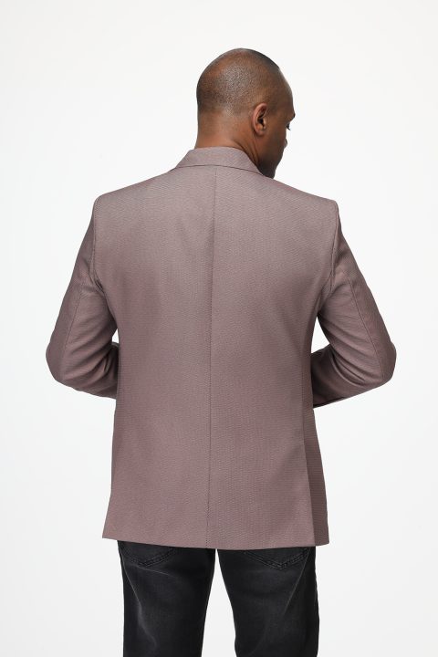 Regular Fit Blazer Dark Rose - Image 4