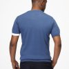 Regular Fit T-Shirt Knitted Blue - Image 3