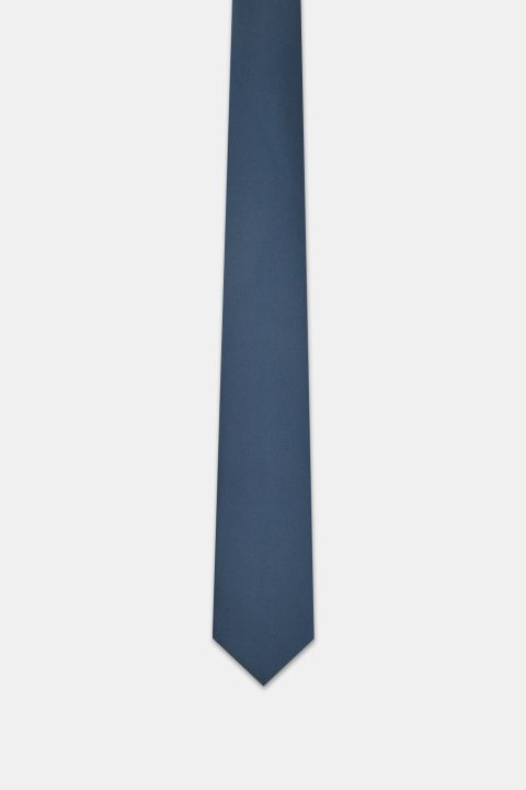 Jacquard Tie 7 cm Dark Blue