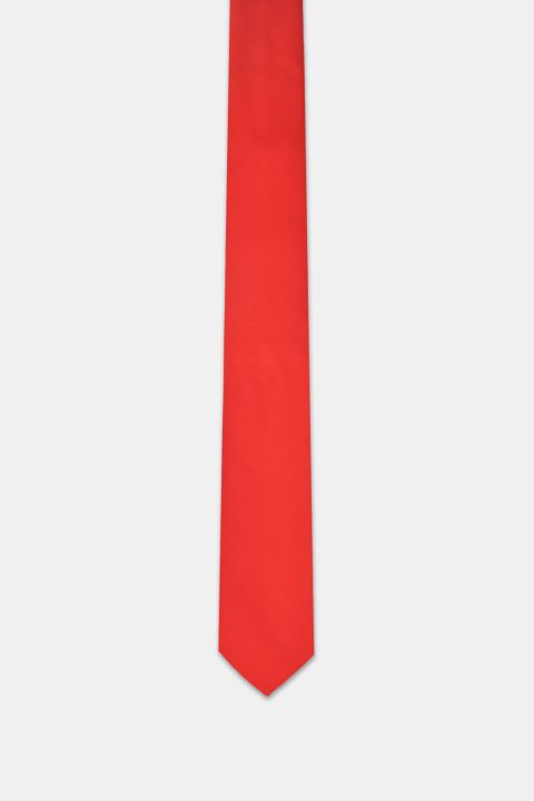 Jacquard Tie 7 cm Red