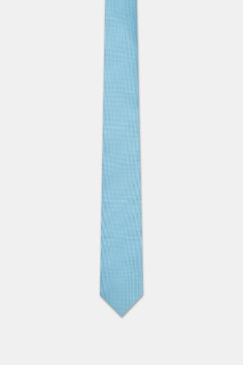 Jacquard Tie 6 cm Turquoise