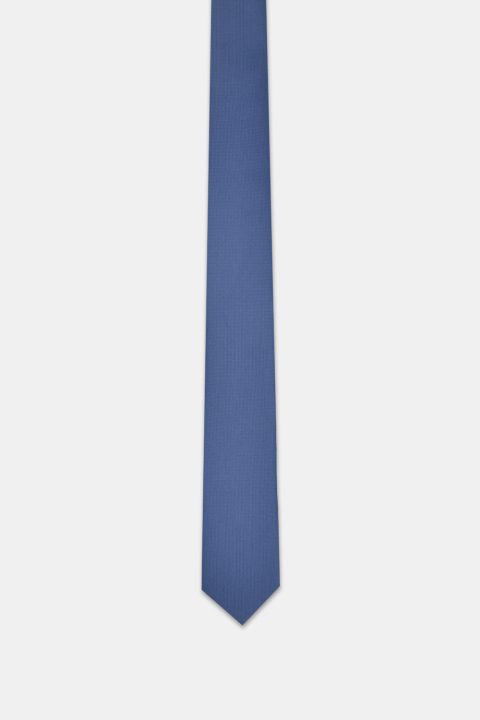 Jacquard Tie 6 cm Dark Blue