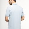 ⁦بولو شيرت - ريجولار فيت - لبني⁩ - الصورة ⁦3⁩