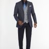 Slim Fit Suit Blue