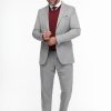 Skinny Fit Suit Gray