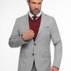 Skinny Fit Suit Gray - Image 3