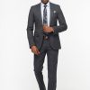 Slim Fit Suit Dark Blue