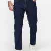 Regular Fit Trousers Jeans Dark Blue