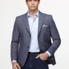 Slim Fit Blazer Blue - Image 3