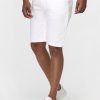 Regular Fit Jeans Short White - Image 3