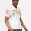 Polo Shirt Regular Fit Knitted Off White - Image 3