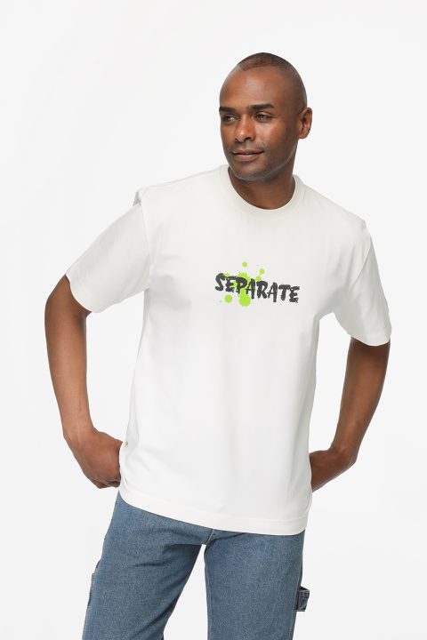 Relax Fit T-Shirt Off White - Image 3