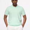 Polo Shirt Regular Fit Knitted Light Green