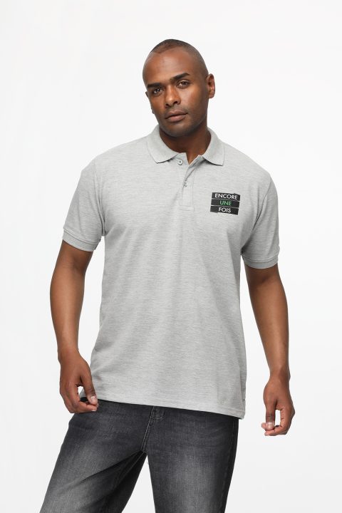 Polo Shirt Regular Fit Gray