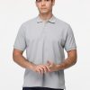 Polo Shirt Regular Fit Light Gray