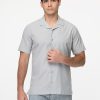 New Fit Shirt Half Gray