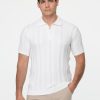 Polo Shirt Regular Fit Knitted White