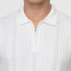 Polo Shirt Regular Fit Knitted White - Image 2