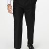 Regular Fit Classic Pants Black