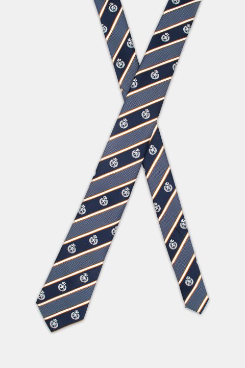 Stripe Tie 7 cm Dark Blue - Image 2