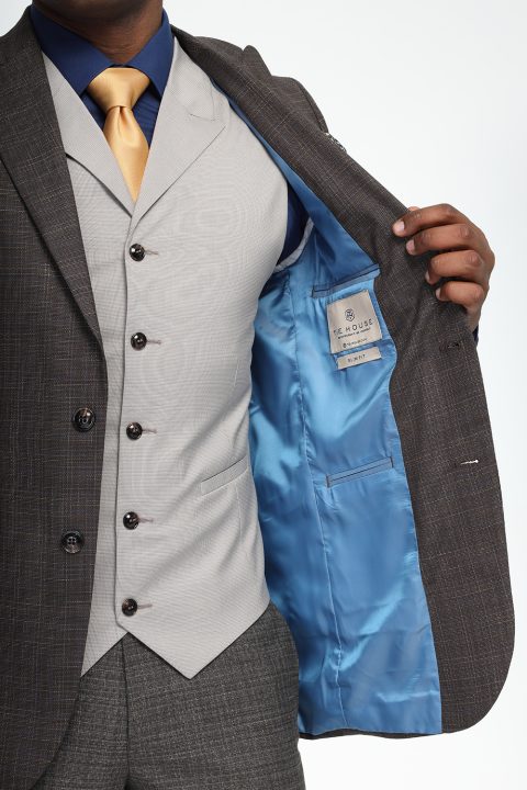 Slim Fit Suit Green - Image 4