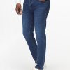 Slim Fit Trousers Jeans Blue - Image 3