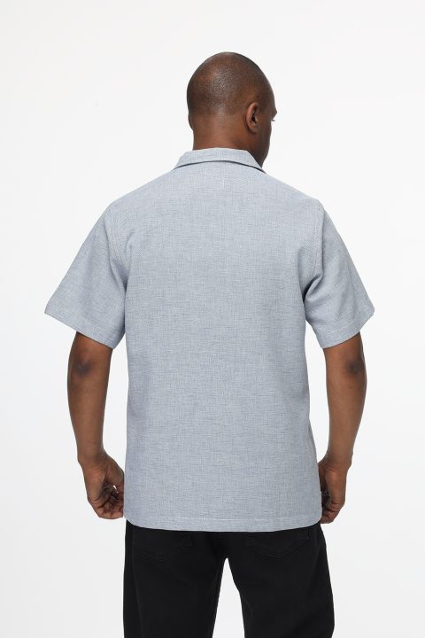 Relax Fit Shirt Half Blue - Image 4