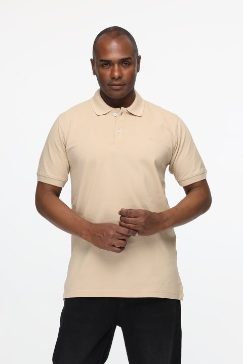 Polo Shirt Regular Fit Beige