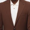 Slim Fit Suit Brown - Image 2