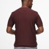 Regular Fit T-Shirt Knitted Maroon - Image 4