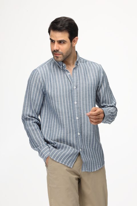 Regular Fit Shirt Dark Blue