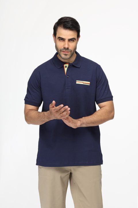 Polo Shirt Regular Fit Dark Blue