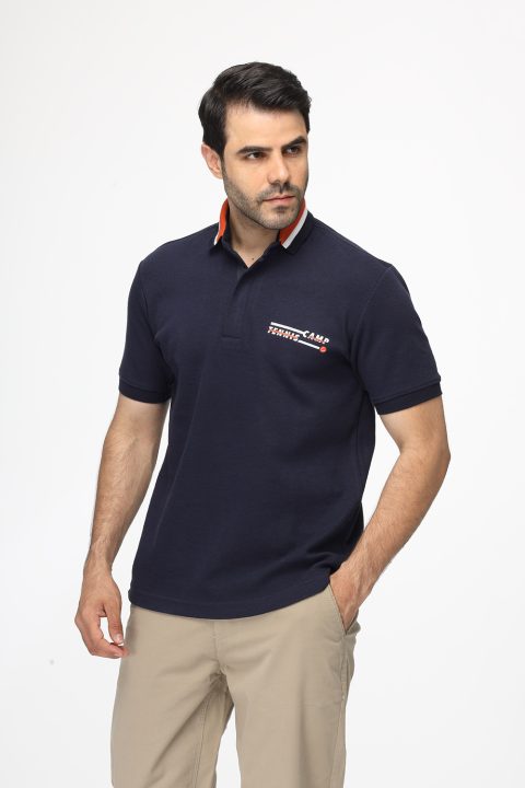 Polo Shirt Regular Fit Dark Blue