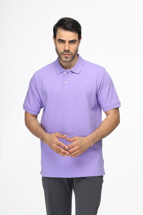 Polo Shirt Regular Fit Purple