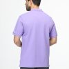 Polo Shirt Regular Fit Purple - Image 3