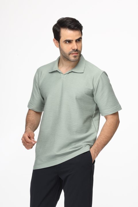Polo Shirt Regular Fit Light Green