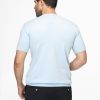 ⁦تيشرت - ريجولار فيت - لبني⁩ - الصورة ⁦3⁩