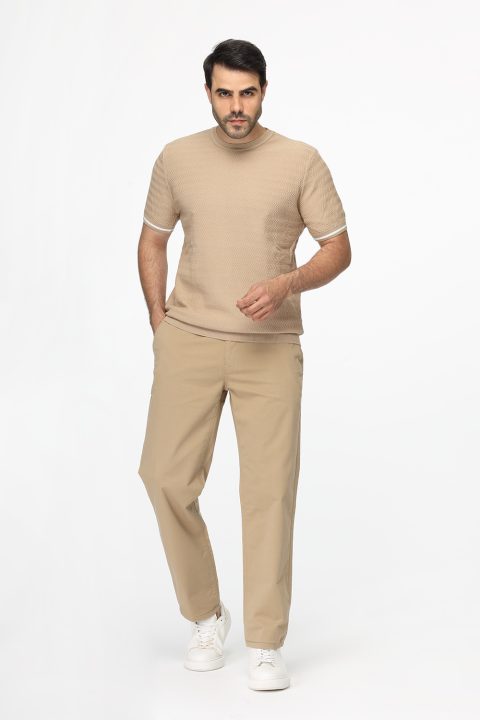 Slim Straight Chino Beige