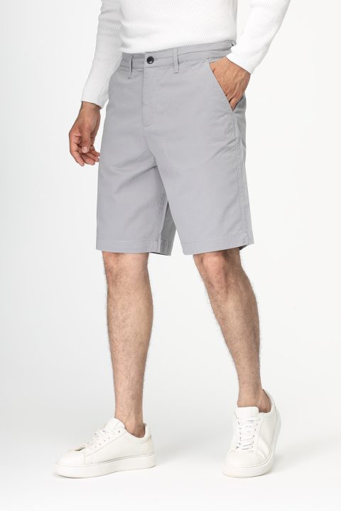 Regular Fit Chino Short Gray - Image 3