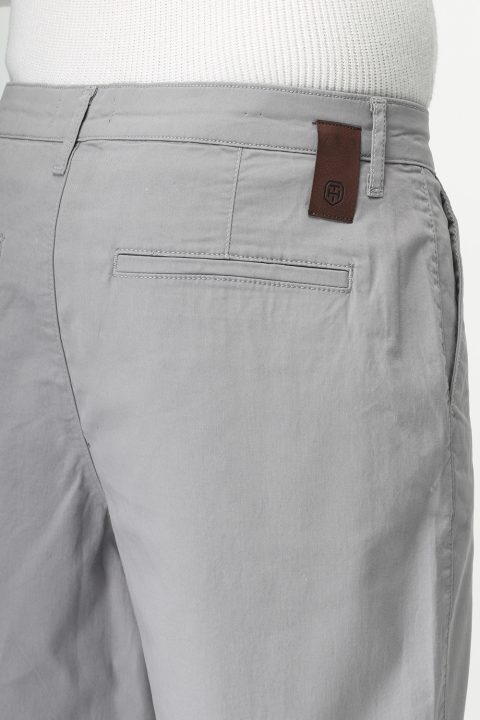 Regular Fit Chino Short Gray - Image 6