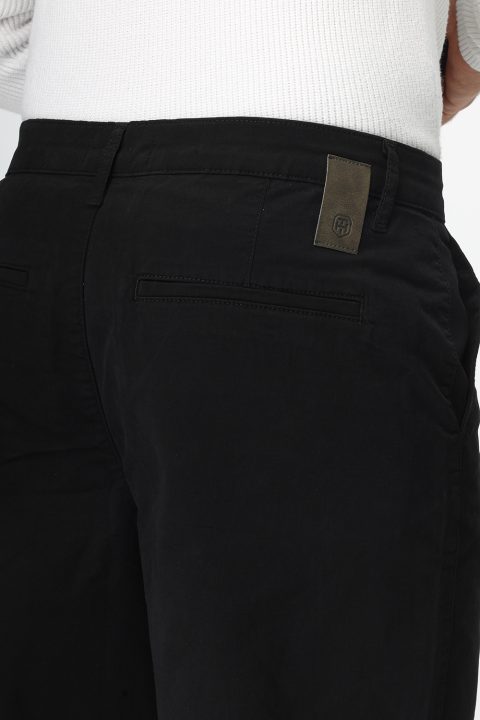 Regular Fit Chino Short Black - Image 4