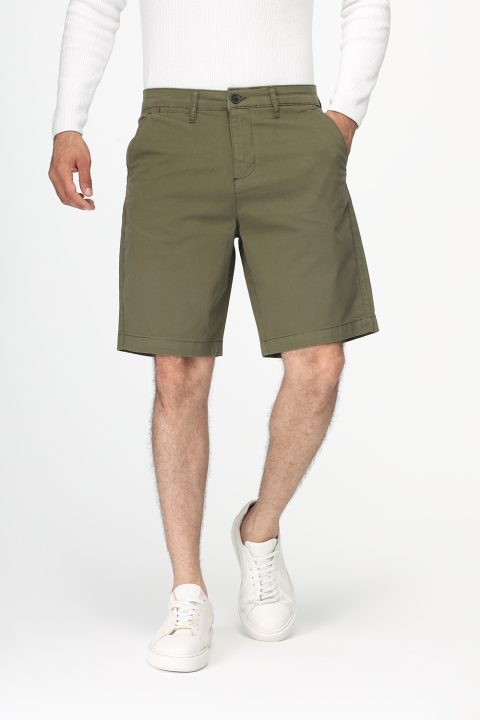Regular Fit Chino Short Green