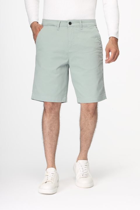 Regular Fit Chino Short Light Green